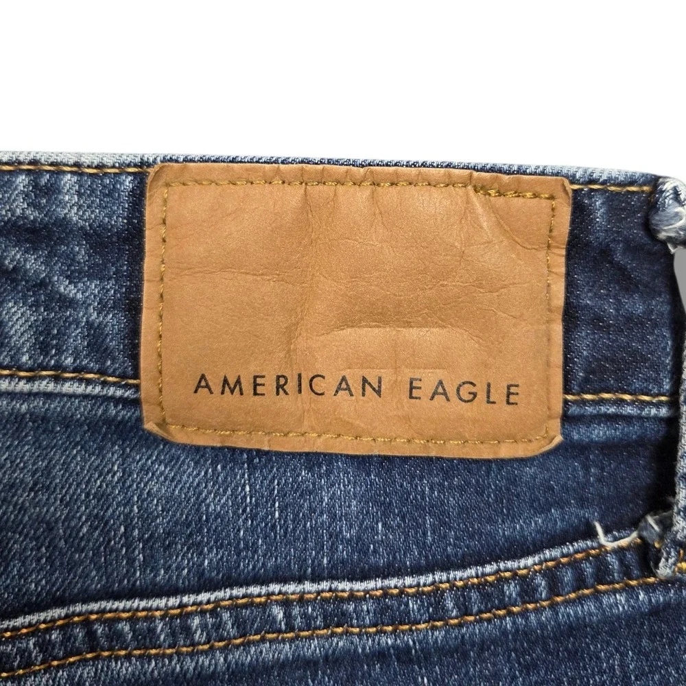 American Eagle Original Bootcut Jeans Mens 30 x 30 HEMMED Mid Rise Denim